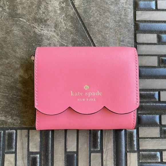 Kate Spade Gemma Small Flap Wallet Pink - Picture 1 of 16